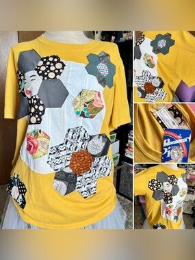 Hexie Flowers Panic Tee Shirt